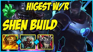 SEASON 11 SHEN HIGHEST WIN RATE BUILD IS GOD TIER | SHEN VS WUKONG | LEAGUE OF LEGENDS GAMPLAY