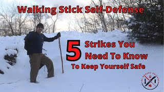 Walking Stick Self-Defense: 5 Strikes You Need To Know