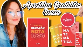 APOSTILAS GRATUITAS PARA ESTUDAR PARA O ENEM / ME SALVA 2022