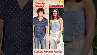 Chunky Pandey Family ❤️ Wife Daughter Ananya & Rysa Pandey With Family Pic #chunkypanday #shorts