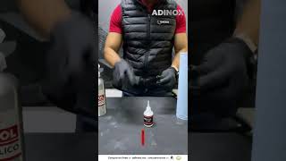 ¿Cómo utilizar un ADHESIVO POTENTE como el ADINOX C95? 🧪