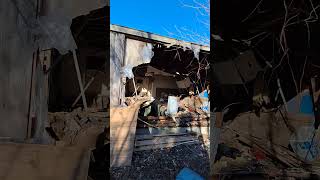 ABANDONED HOUSES DESTROYED BY TORNADO #scary #abandoned #urbanexploration #urbex #abandonedplaces