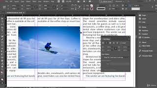 In Design | Part   32 Adding and Adjusting Text Wraps in InDesign