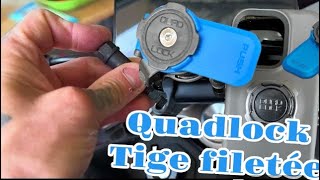 J’achète un QUADLOCK à tige filetée pour ma moto 800NK CF Moto #quadlock #moto #test