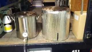 BIAB (Brew in a bag) Brew Kettle Mash Tun Insulator to hold mash tun temp for home brewing