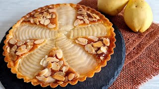 NOT BORING pear pie | tart 🍐RECIPE