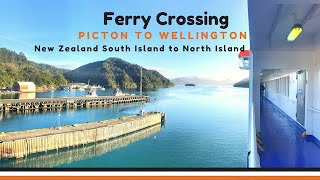 Ferry Crossing Picton to Wellington, New Zealand