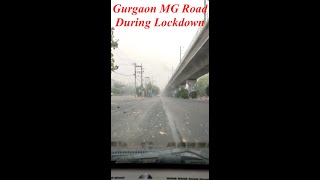 GURGAON MG ROAD | LOCKDOWN | BRISTOL HOTEL | SIKANDERPUR METRO STATION