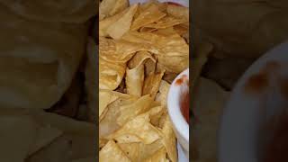 tostada chips and salsa