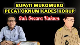 ALASAN PEMBERHENTIAN KEPALA DESA SECARA HUKUM