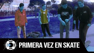 Cómo montarse en una tabla de skate: Ellos lo hicieron por primera vez.