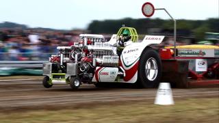 Tractor Pulling Edewecht 2011 Green Fighter 4,5t Freie Klasse - FULL PULL!!!