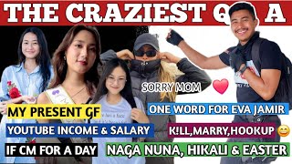 The most craziest Q & A @naganunavlogs @evajamir 😄