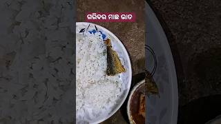 ଗରିବ ର ମାଛ ଭାତ #shorts #ytshorts #food #kitchen #fish