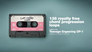 138 Royalty Free Chord Progression Loops made on the Teenage Engineering OP-1 | Preview [no talking]