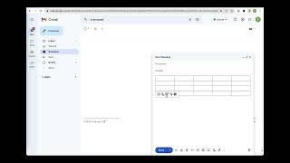 How to insert tables in Gmail 2023