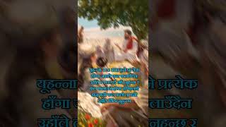 यूहन्ना 15:2 ममा हुने प्रत्‍येक हाँगा जसले फल   #shortsvideo #reelsviral #reels