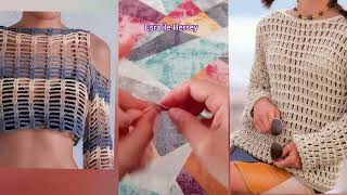 En Şık Tığ İşi Yelek Örgü Modelleri& Women's Crochet Sweatr& Cardigans #diy #tiktok #crochet