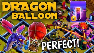 TH14 DRAGON+BALLOON WITH BATS SPELL ATTACK STRATEGY! | PERFECT ATTACK | Clash of Clans