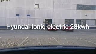 Hyundai ioniq electric 28kwh consumption regular driving