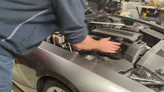 Changing Spark Plugs on my BMW Z4 E85 Part1