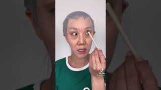 Makeup like Squid Game characters | Tiktok Obsession #tiktok #youtubeshorts #makeup #squidgame (1)