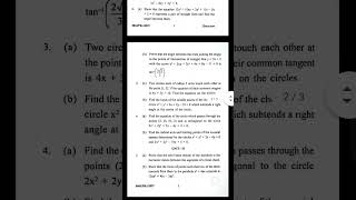 BA/B.Sc (general)1st semester question paper of Mathematics Paper -1