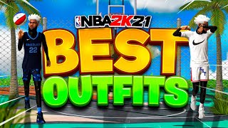 *NEW* DRIPPIEST OUTFITS ON NBA 2K21! LOOK LIKE A DEMON COMP STAGE OUTFITS NBA 2K21! CHEAP OUTFITS!!