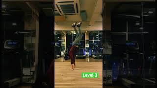 5 levels of the handstand🔥