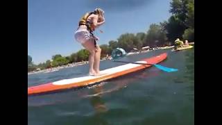 Funny Paddle Boarding Fails Compilation 2020-Try Not Laughing