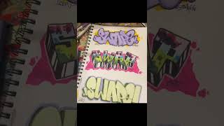 New little sketches #graffiti #graff #tagging #tag #swaps #art #lettering #shorts #shortsfeed #24