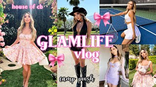 #GLAMLIFE VLOG: Camp Poosh, House of CB Garden Party, Balmain Event