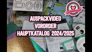 Auspackvideo Vororder Stampin' Up! Katalog 2024/2025 | Haul