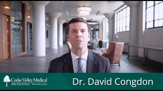 CVMS  Medical Minute with Dr. David Congdon