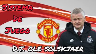 Fútbol Sistema de Juego Táctico 🏴󠁧󠁢󠁥󠁮󠁧󠁿 "Manchester United" Ole Solskjaer