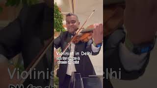 Christmas carols on violin | violinist in Delhi | western violin #christmasmusic #shorts #violinist