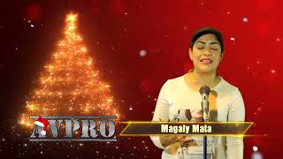 Magaly Mata presentando Video Navideño AVPRO 2022