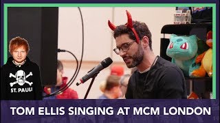 Tom Ellis Lucifer Singing Ed Sheeran at MCM London Comic Con 2018