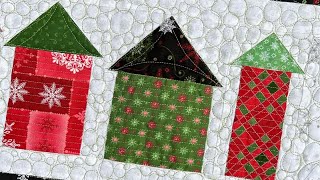 Quilting Christmas Houses