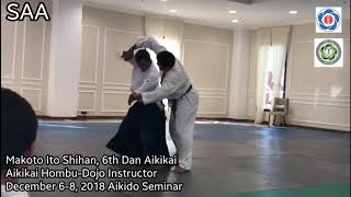 Saudi Aikido Association - Makoto Ito Shihan Seminar 2018