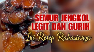 SEMUR JENGKOL LEGIT DAN GURIH, INI RESEP RAHASIANYA