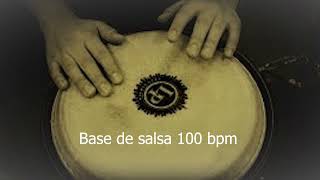 Base de Salsa | 100 BPM - "Instrumental Percusión" USO LIBRE