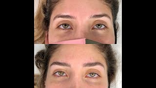 MICROBLADING EYEBROWS: The WHOLE process, before & after, 3 weeks post healing