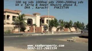 khayaban e TARIQ & kh e  KHUSRO RESIDENTIAL PLOTS dha karachi pakistan phase 6