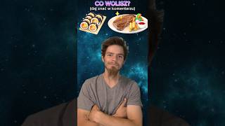 A Ty co wolisz? - part1 #shorts #czekolada #żelki #sushi #JaryWilczek #chose #jedzenie #rock