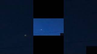 one hour before sunrise SE Moon and morning star🤔🌜🌟🌞🌠.