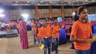 2500 students eagarly participateded in 5th National Abacas based Maths Olympiad 2024 Competition.