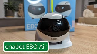 Fernüberwachung für dein Heim + Interaktion mit deinem Haustier! enabot EBO Air im Test