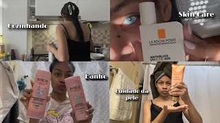 DAILY VLOG: skin care, grym, marmitas...