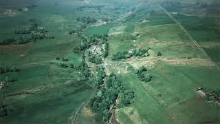 Nent Haggs mine water treatment scheme flyover